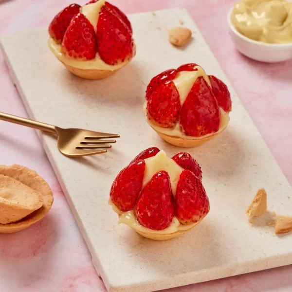 mini tarte cu fructe